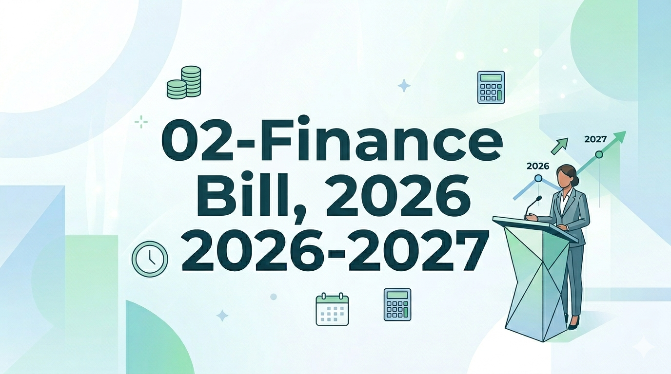 02-Finance Bill, 2026